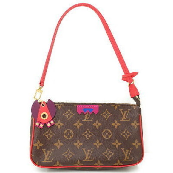 Louis Vuitton Monogram Totem Pochette Accessoires Accessory Pouch - Picture 1 of 8